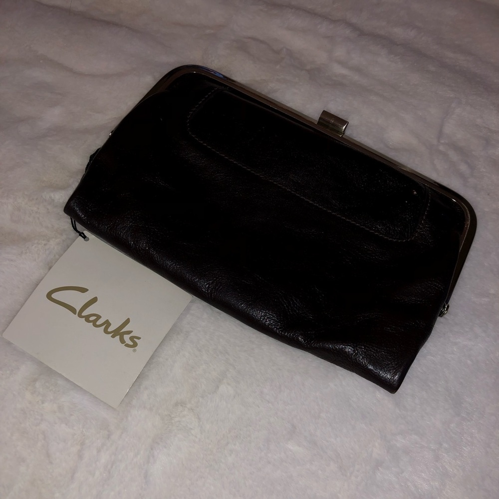 Clark’s Brown Leather Clutch